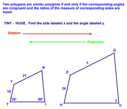 polygons corresponding sides similar chapter notes class proportional definition understanding example above looking